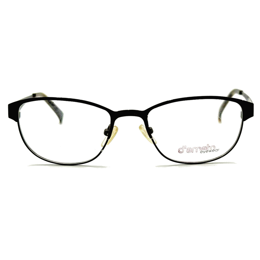 DAMATO DW5142 BROWN EYEGLASSES FRAMES 50-17-140 RX READY UNISEX